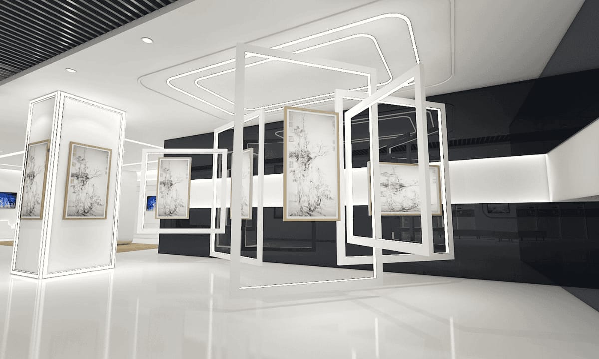 独特前卫的科技公司展厅设计