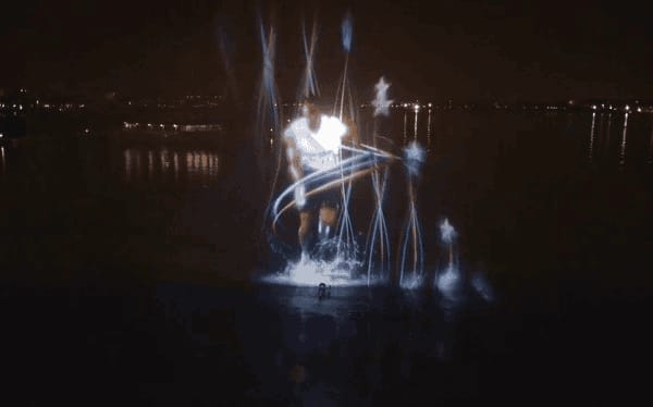 全景水幕激光投影：现代科技与艺术的完美结合